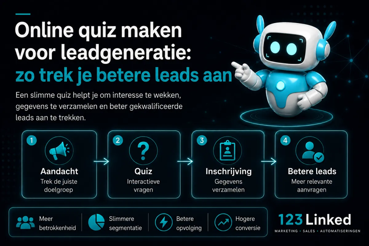 Online quiz maken voor leadgeneratie: zo trek je betere leads aan