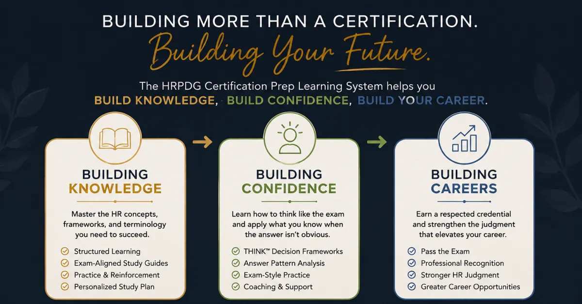 HRPDG, Building Knowledge, Building Confidence, Building Careers