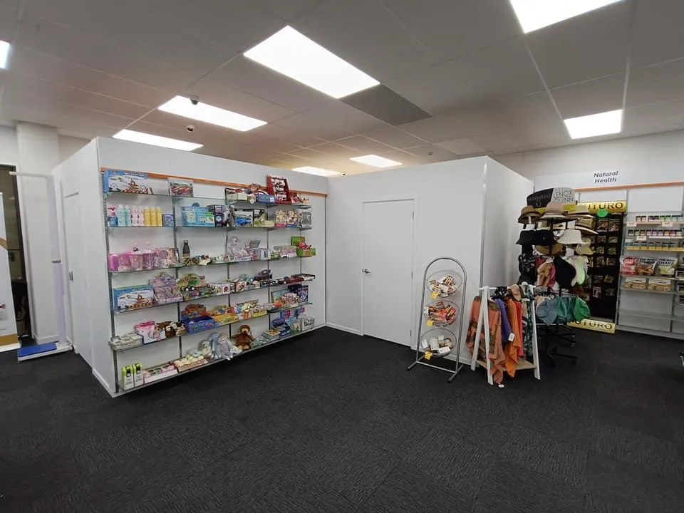 Retail pharmacy interior upgraded during Aspect Contracting commercial renovation in Whangarei