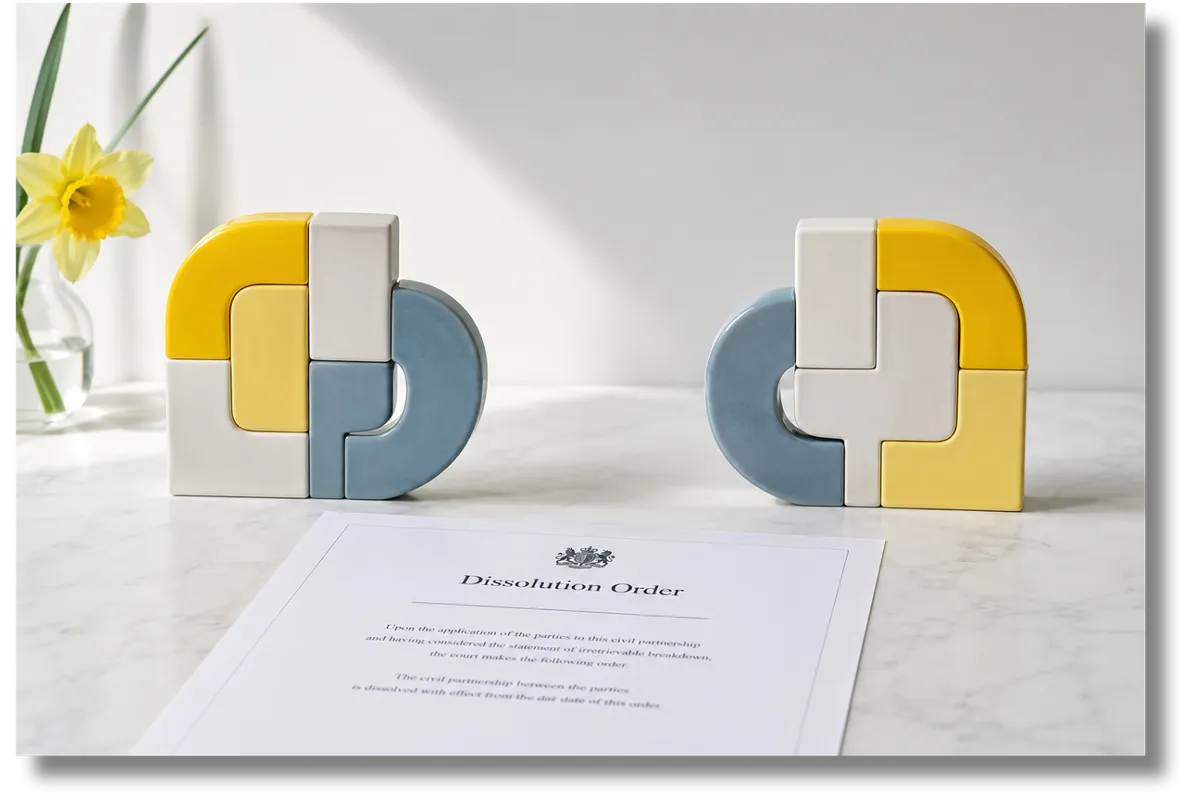 civil partnership dissolution