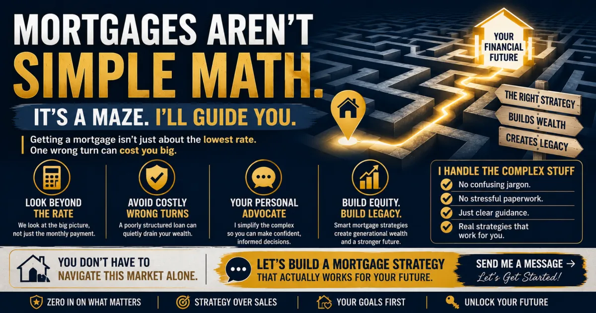 Getting a Mortgage Is Not Just About the Lowest Rate and Here Is Why the Strategy Matters More