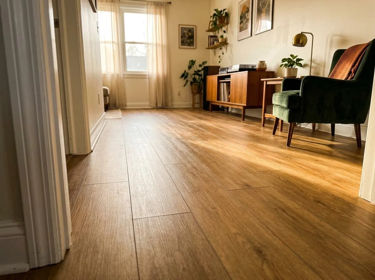 Living room flooring