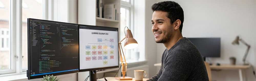Student learning online
