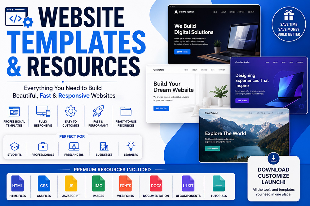 Website Templates & Resources