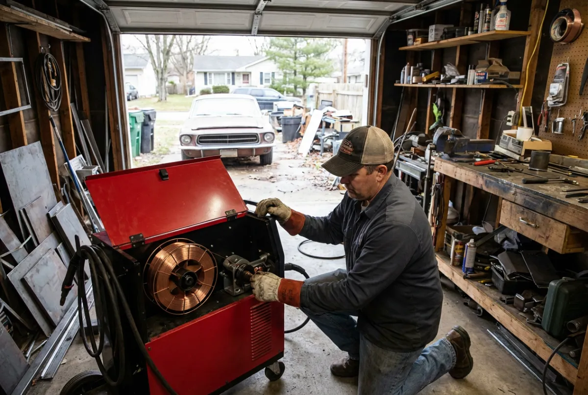 How to Set Up Your MIG Welder for the First Time
