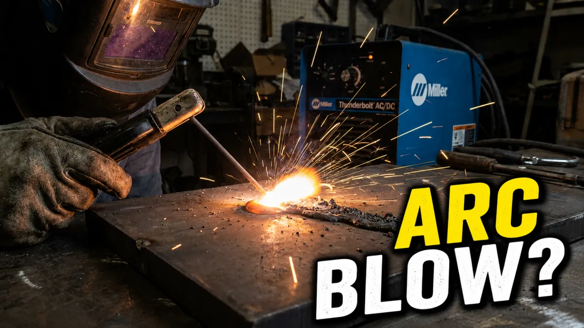 How to Beat Arc Blow in Stick Welding