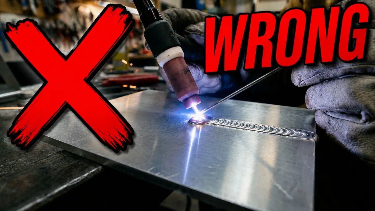 How to TIG Weld Aluminum Without Making a Mess