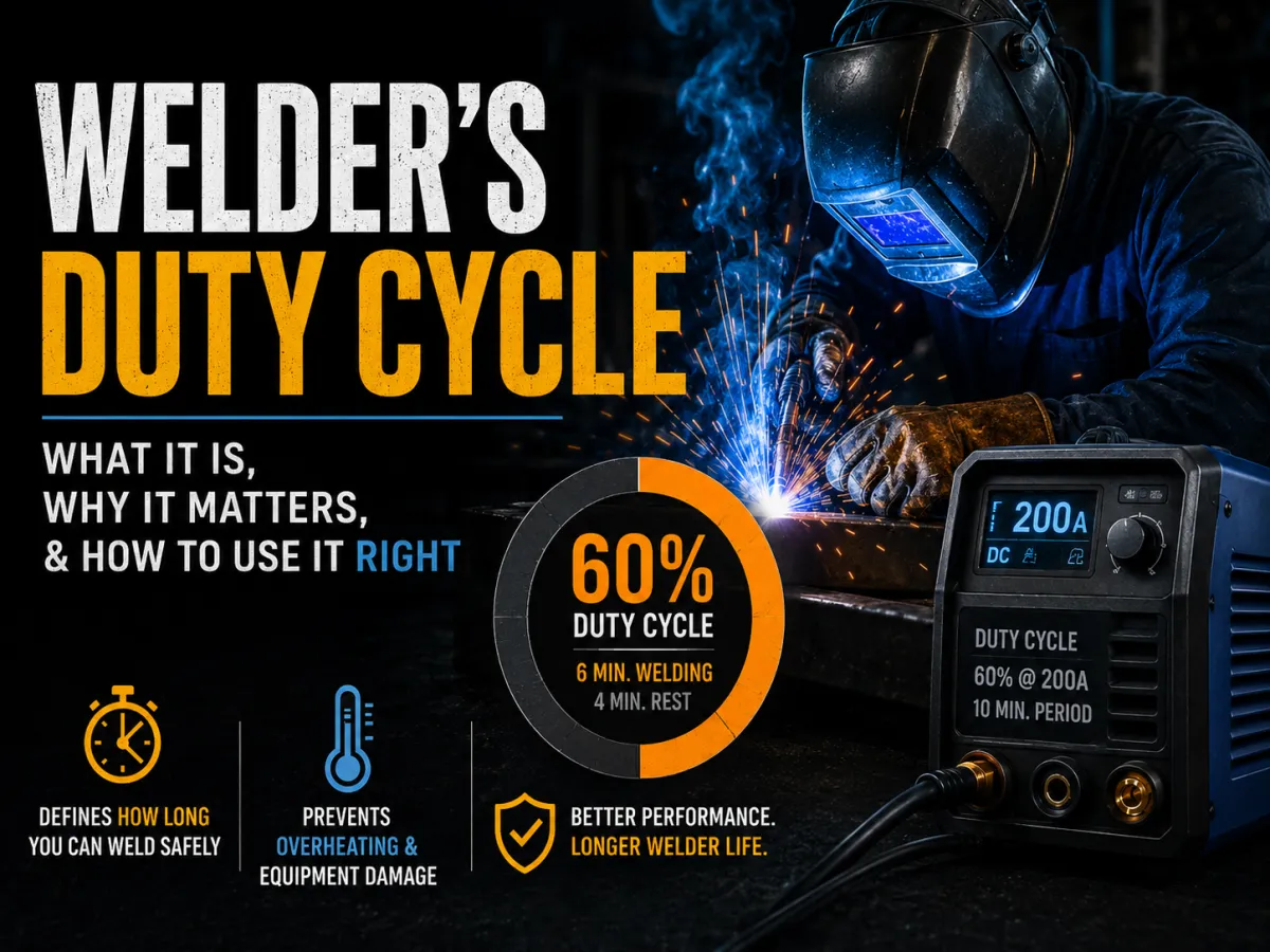 Understanding Your Welder's Duty Cycle