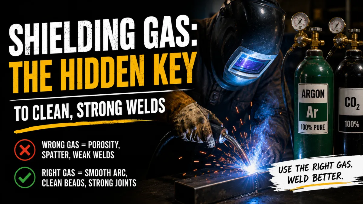 How to Pick the Right Shielding Gas for MIG & TIG Welding