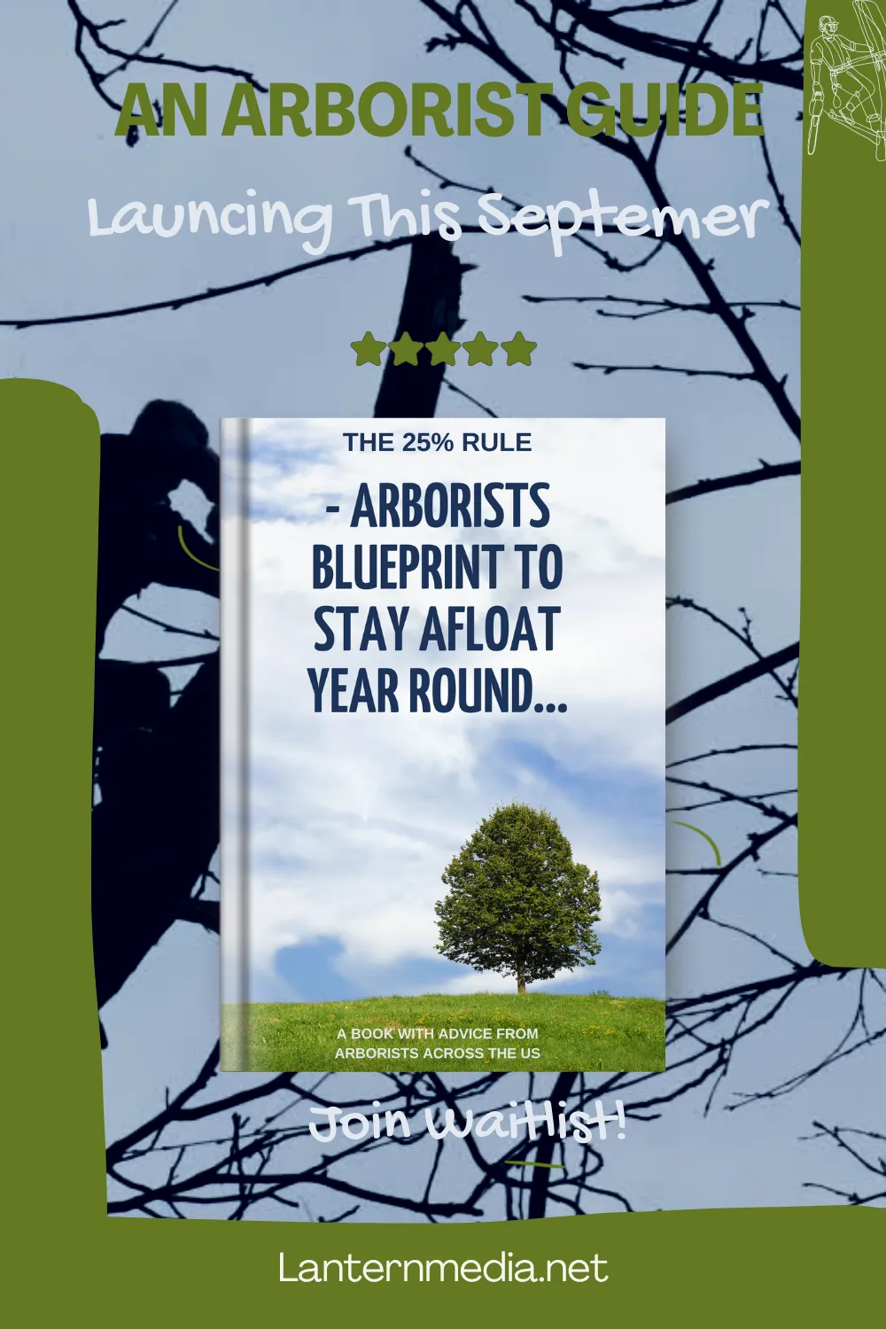 arborist guide book with tree image as over