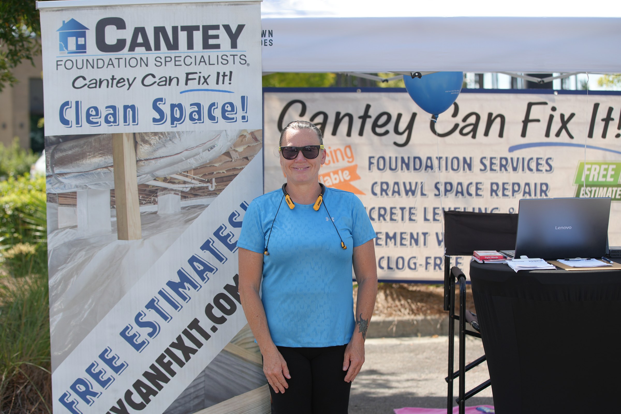 Cantey Foundation Specialists booth at the 2026 market