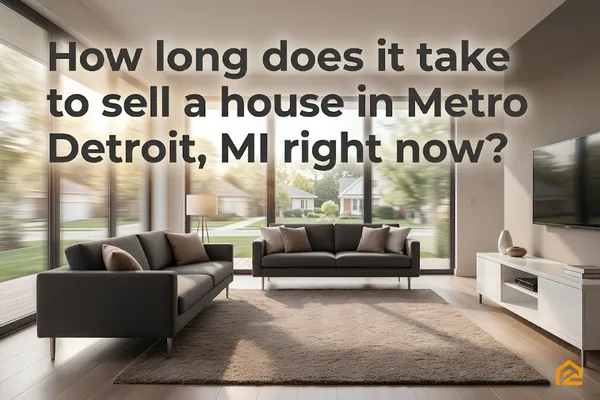 Selling a House in Metro Detroit: Timeline 2026