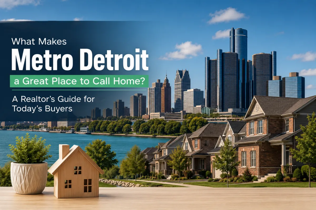 Top Realtor in Metro Detroit, MI helping buyers discover the best communities and homes in the Detroit area