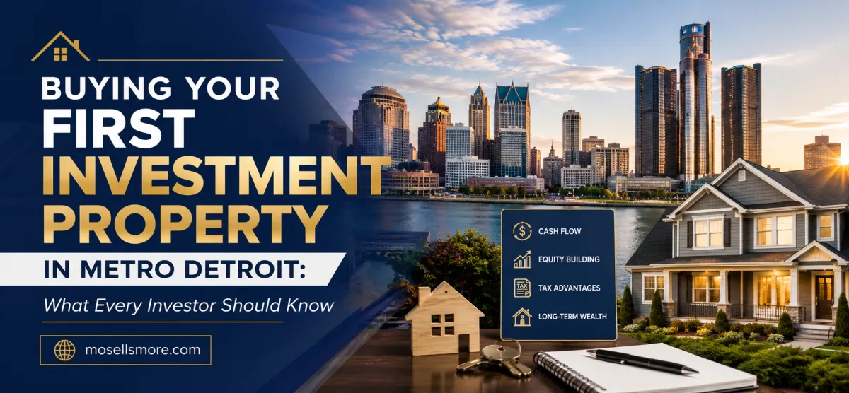Buying Your First Investment Property in Metro Detroit: What Every Investor Should Know