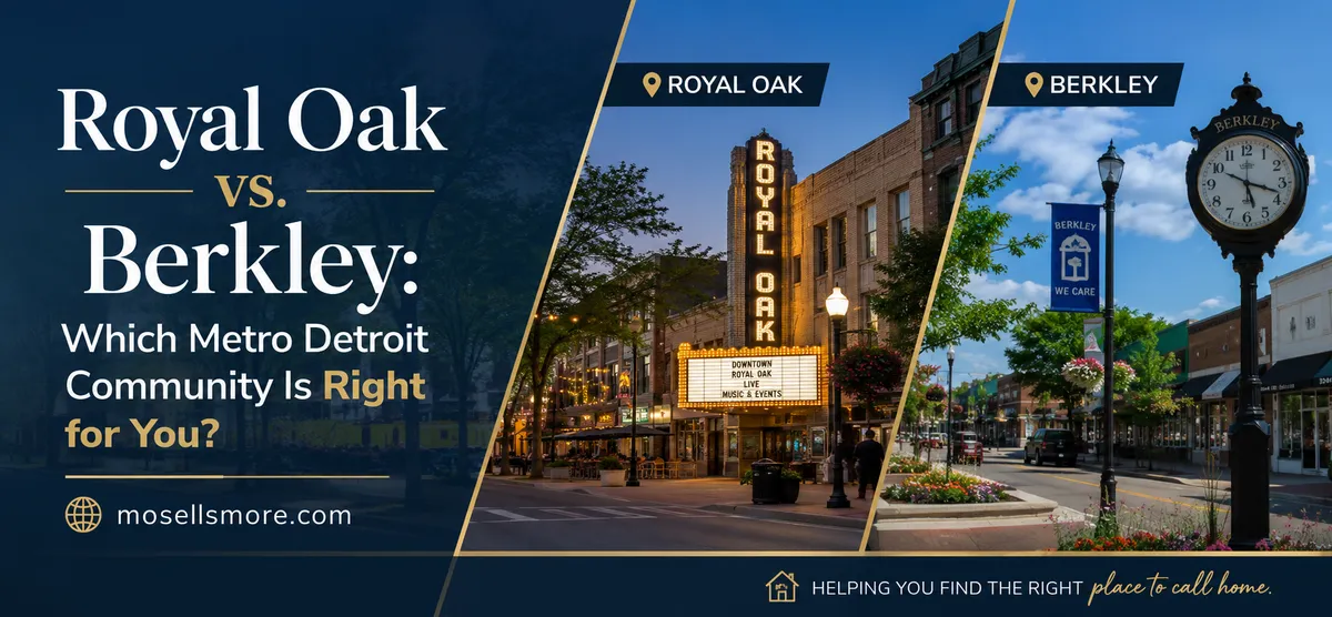 Royal Oak vs. Berkley: Which Metro Detroit Community Is Right for You?