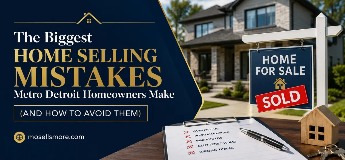 The Biggest Home Selling Mistakes Metro Detroit Homeowners Make (And How to Avoid Them)