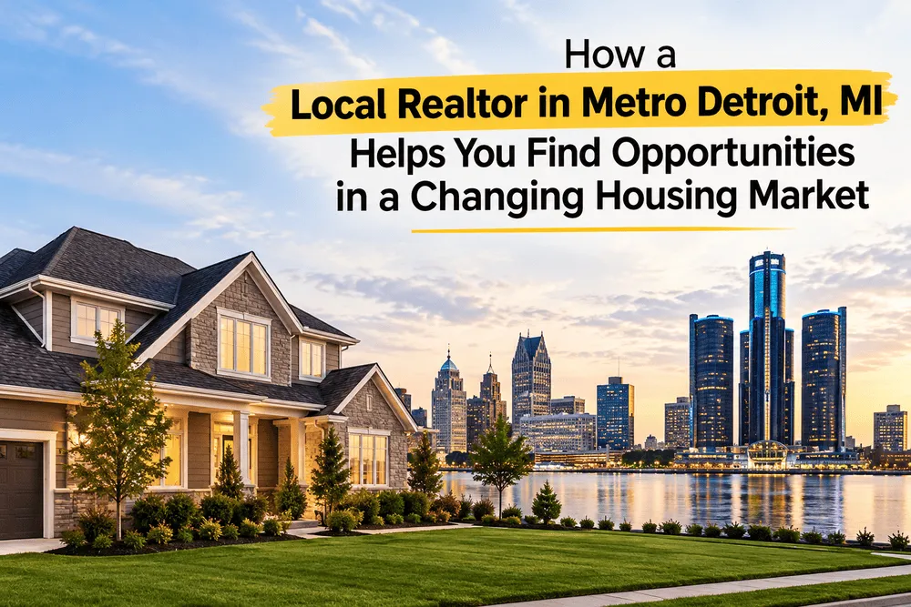 How a Local Realtor in Metro Detroit, MI Helps You Find Opportunities in a Changing Housing Market