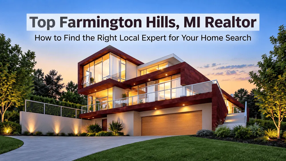 Top Farmington Hills, MI Realtor: How to Find the Right Local Expert for Your Home Search