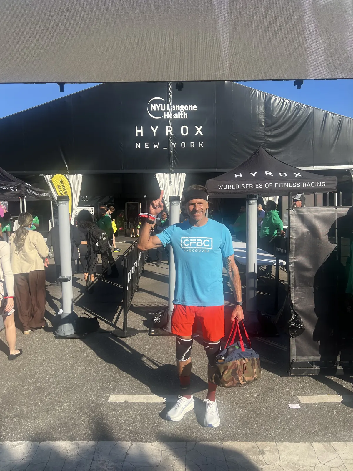 HYROX New York venue entrance