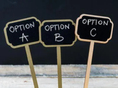 Have multiple solutions when problem solving as a contingency