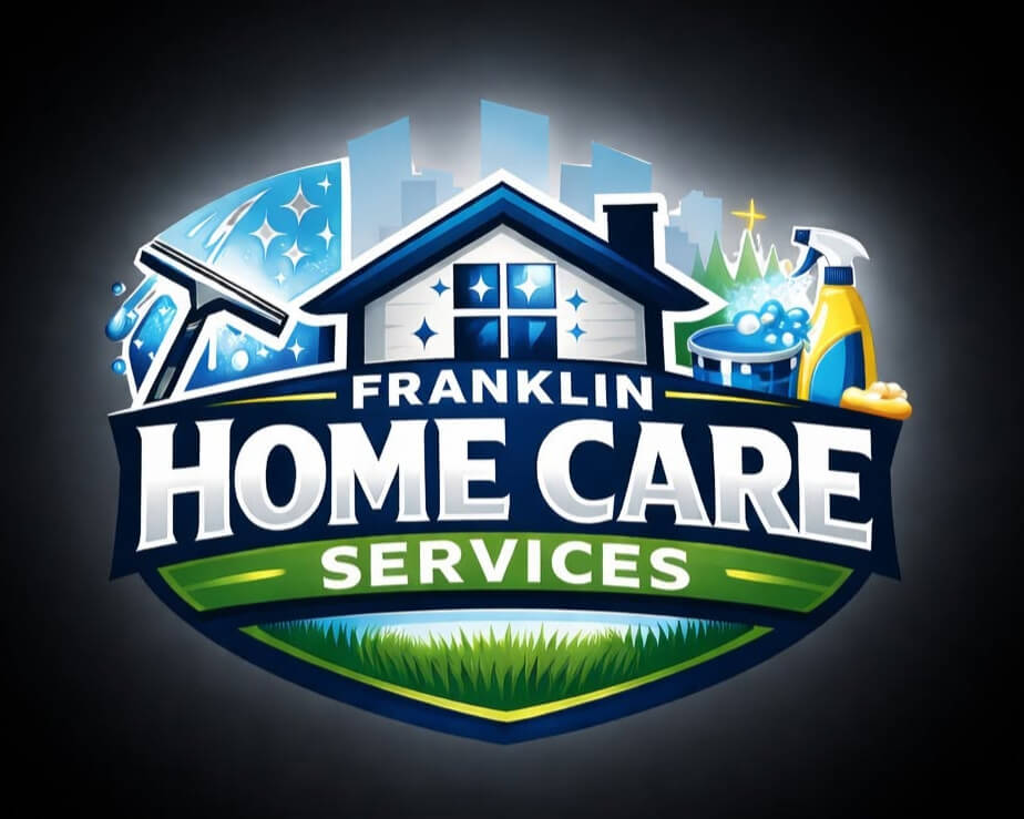 Franklin Home Care Services logo providing window cleaning, house cleaning, gutter cleaning and property care services in Franklin and South Auckland, New Zealand.