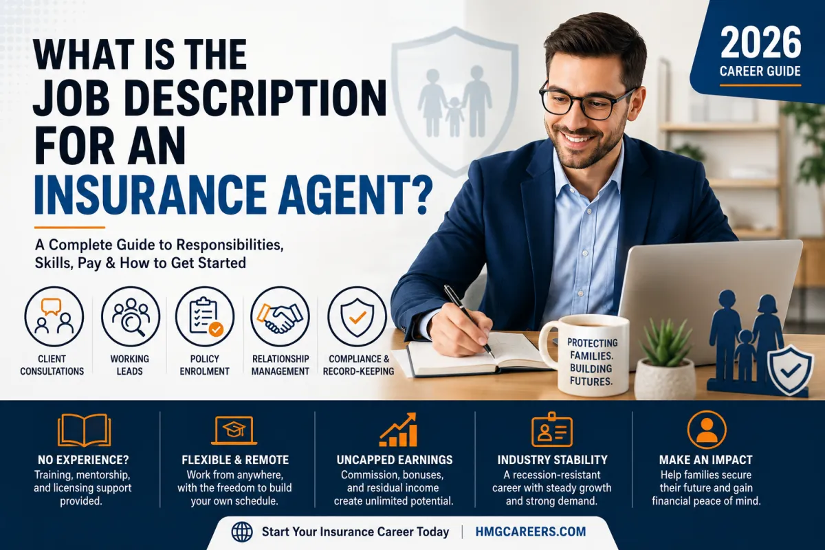 What is the Job Description for an Insurance Agent?