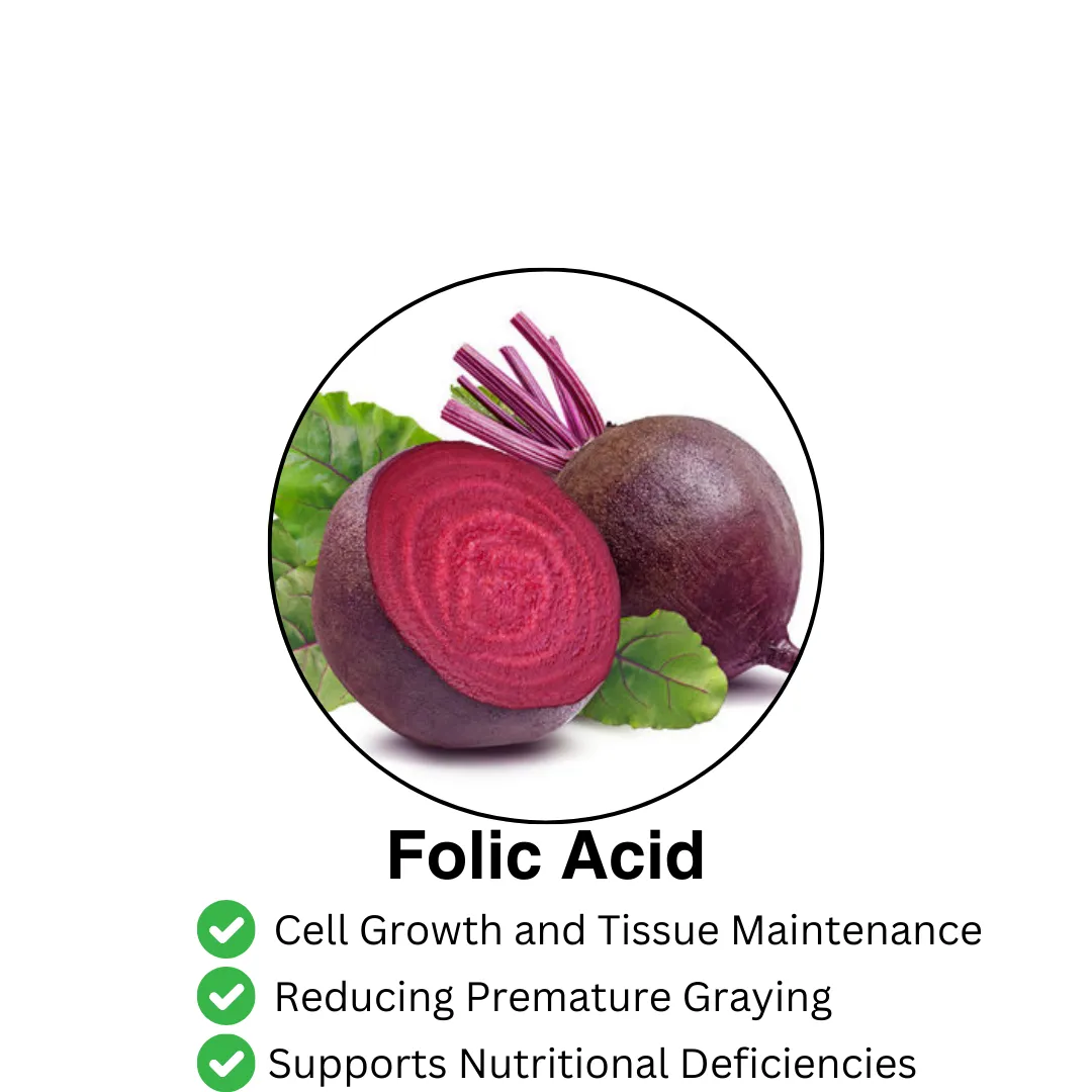 folic acid hair growth before and after pictures