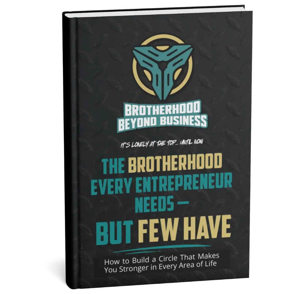 Your Circle is Your Ceiling eBook cover image is a book about how to build a stronger circle of men in your life