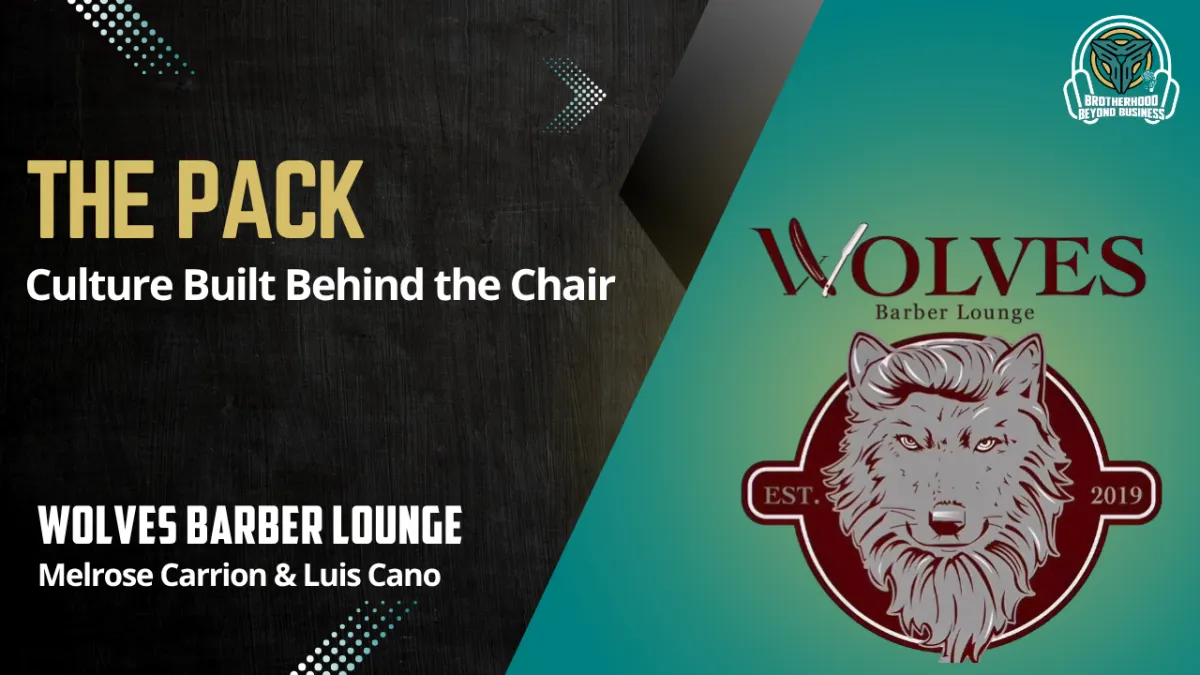 Nathan Johnson talks with Luis Cano and Melrose Carrion of Wolves Barber Lounge about barbering, business culture, customer experience, and leadership.