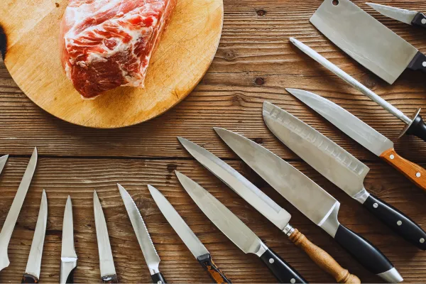 sharp kitchen knives