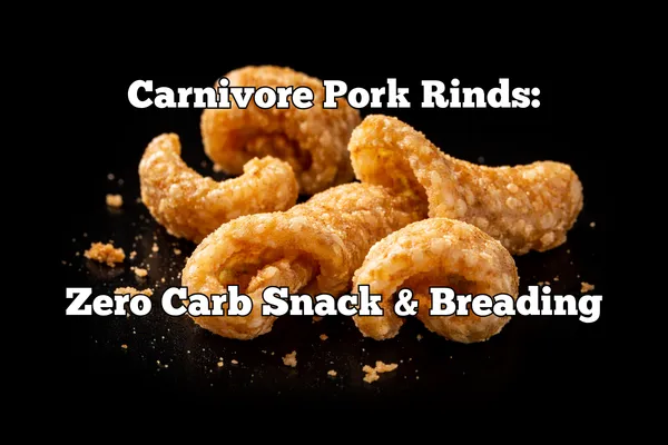Carnivore Pork Rinds: Zero Carb Snack & Breading