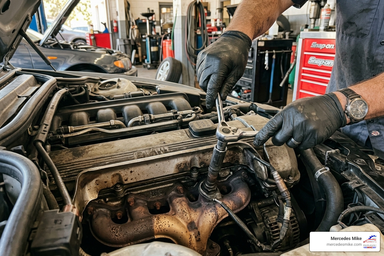 BMW 325i oxygen sensor replacement