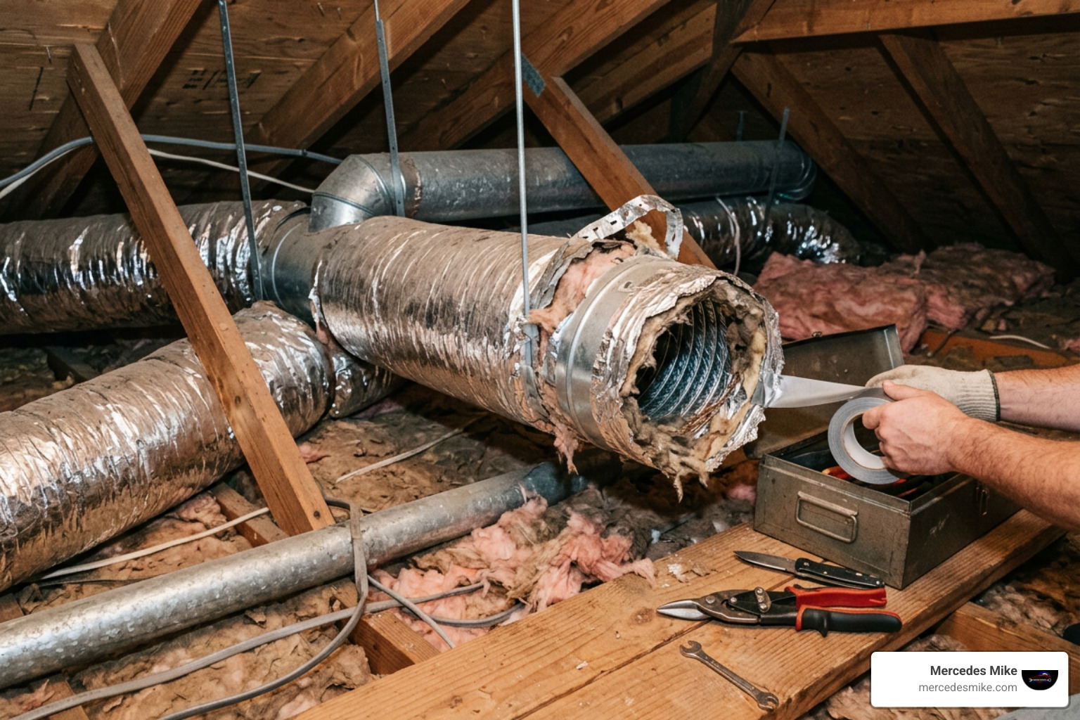 air duct repair cost