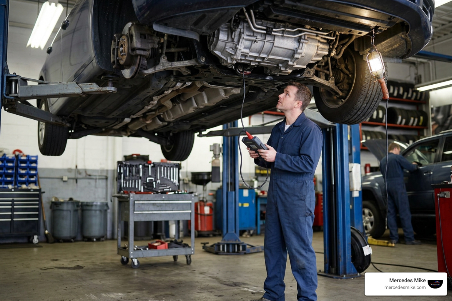 Mercedes gear repair