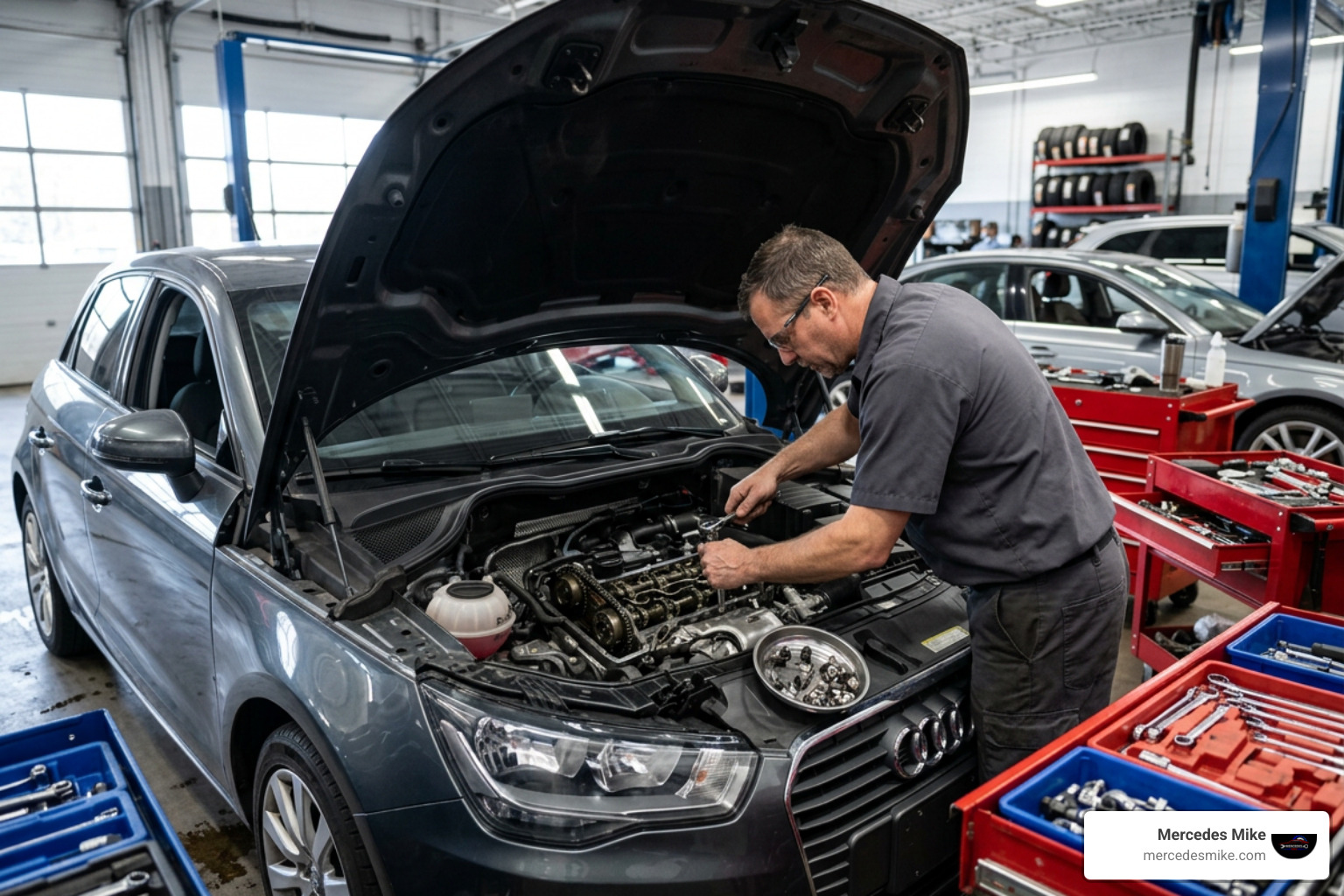Audi A1 timing chain repair