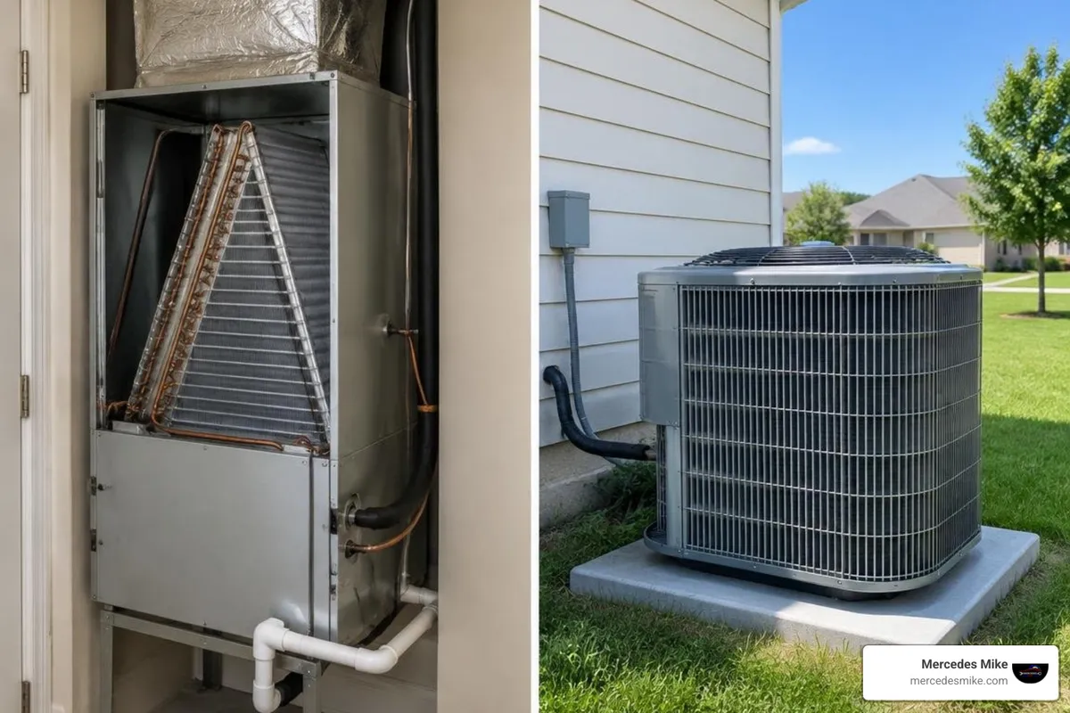 AC Condenser vs. Evaporator Coil: Understanding Your Cooling System