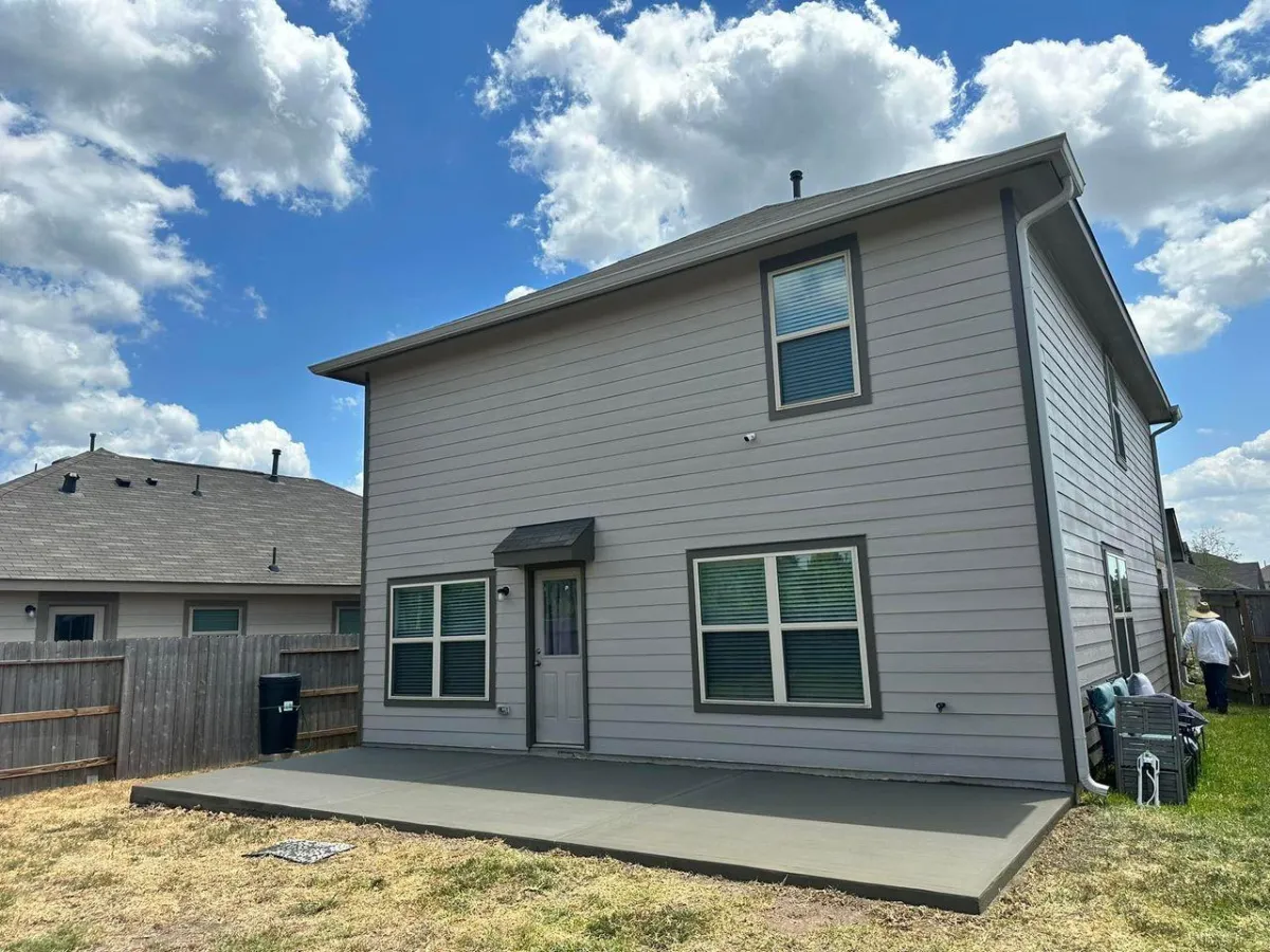 Concrete Patio