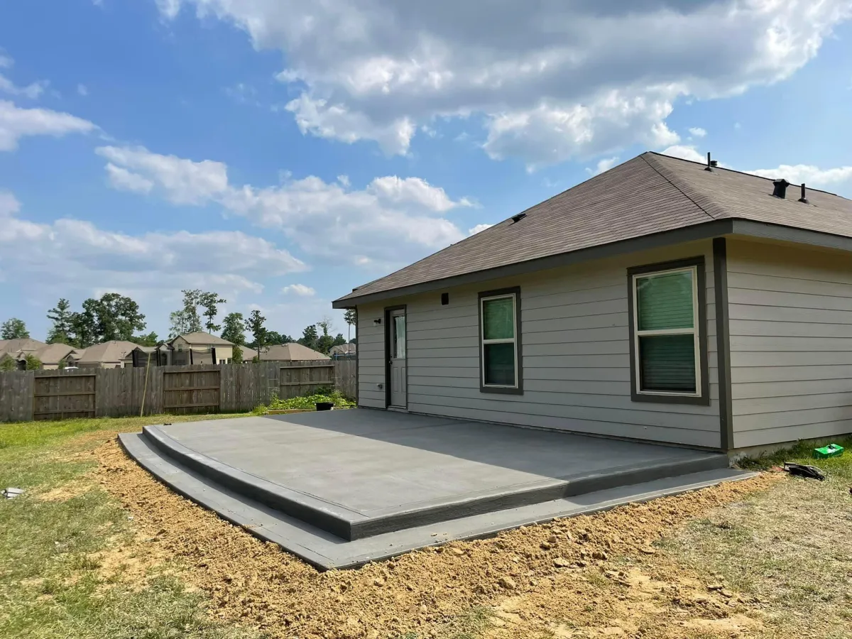 Concrete Patio