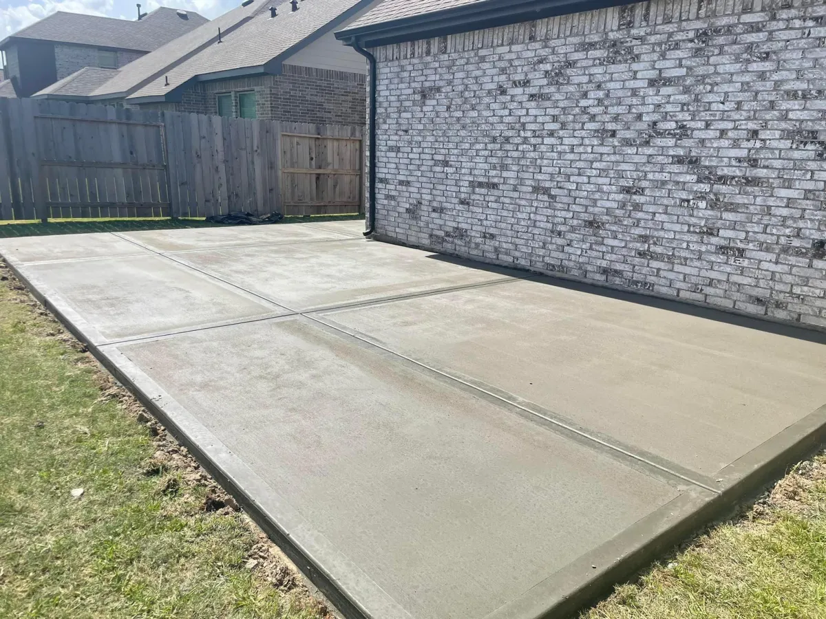 Concrete Patio