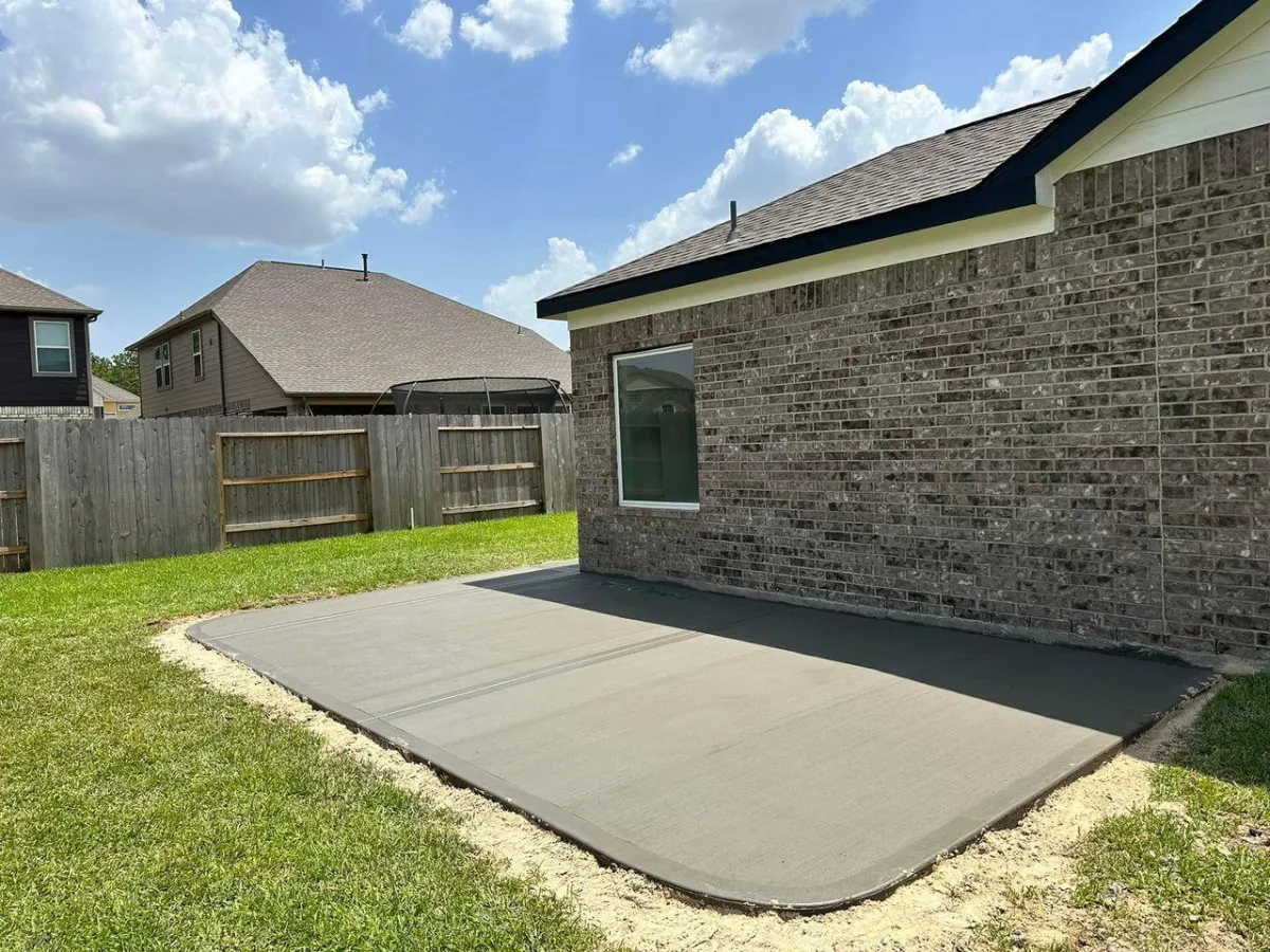 Concrete Patio