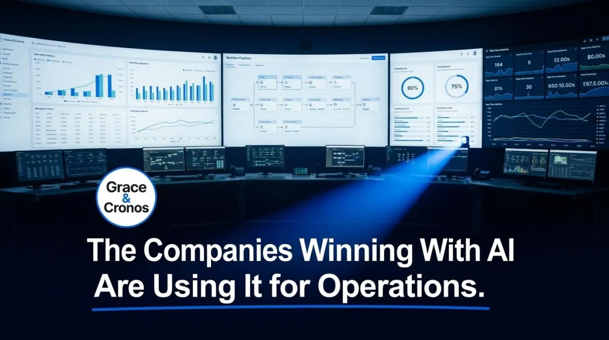 The Companies Winning With AI Are Using It for Operations, Not Content | Grace & Cronos