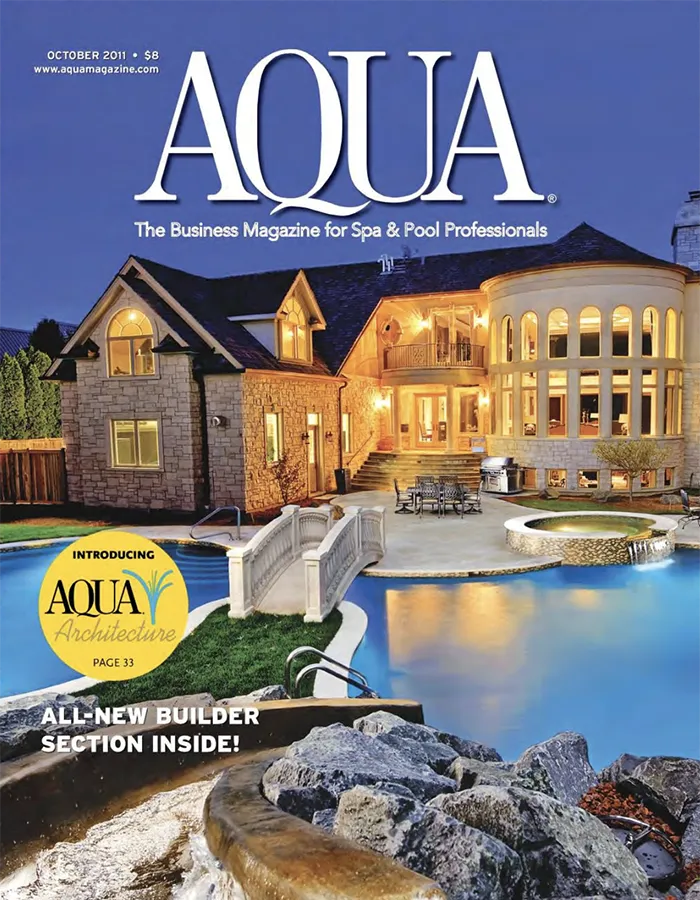 Aqua Magazine Cover