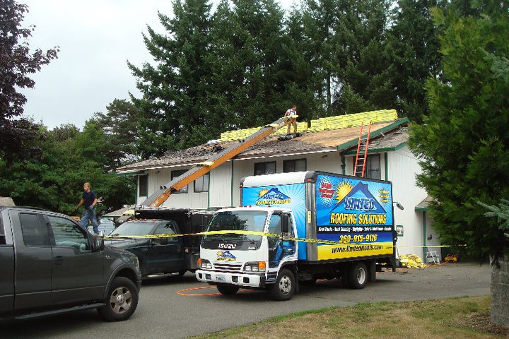 roof being replaced in olympia