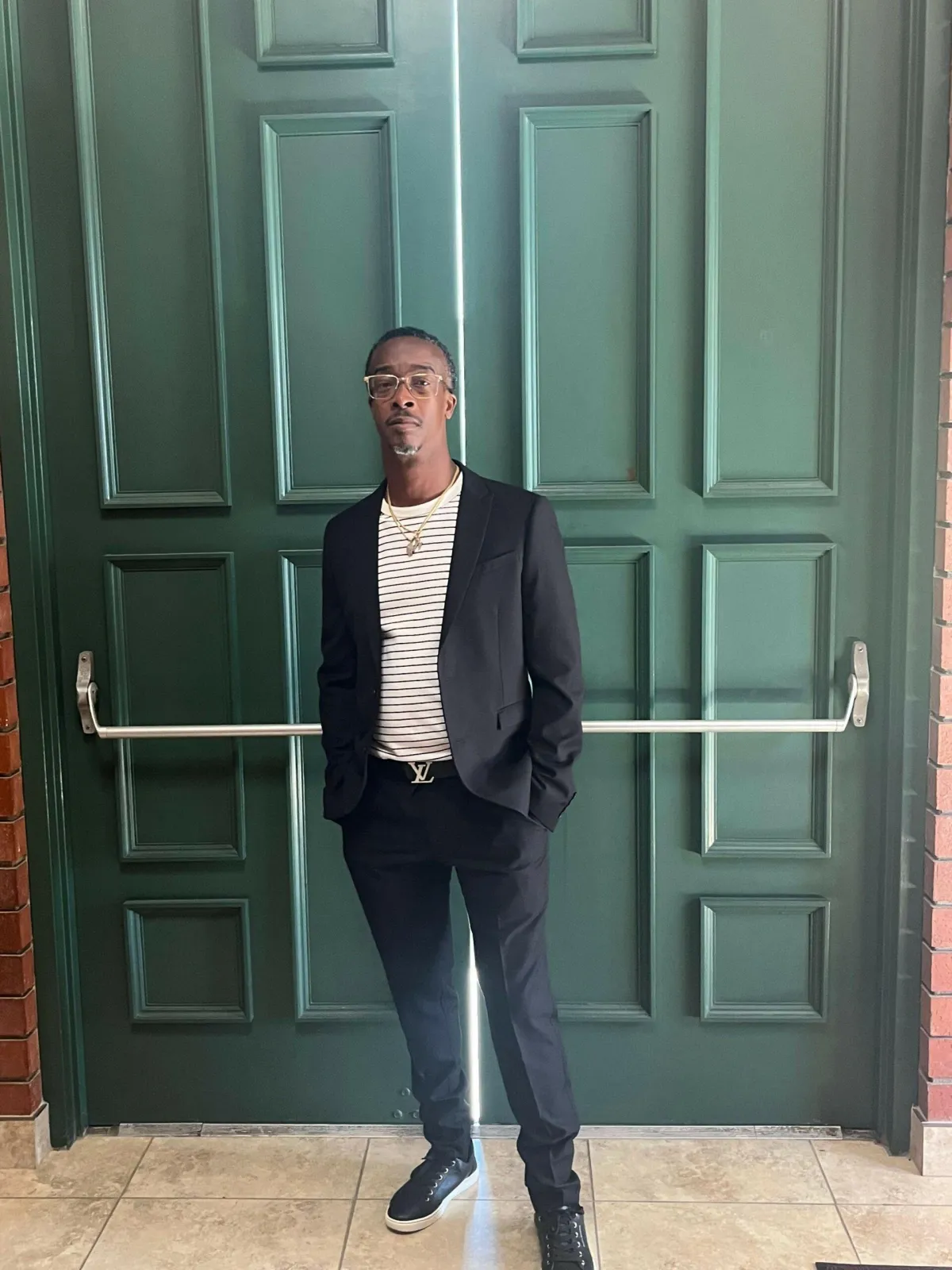 Owner of Dubb's Organic Coffee, a Black-owned specialty cafe in West Hollywood.