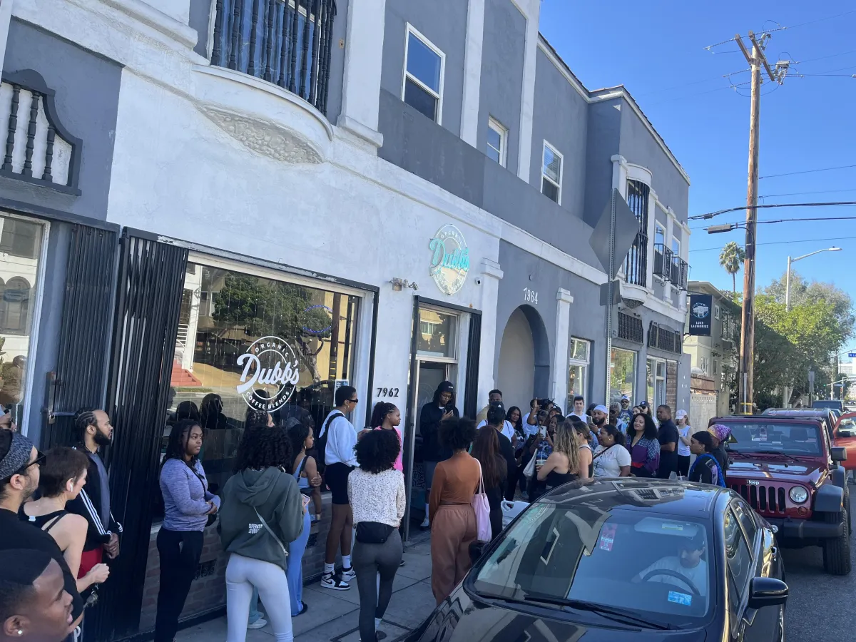 Popular Dubb's Coffee location drawing crowds in West Hollywood