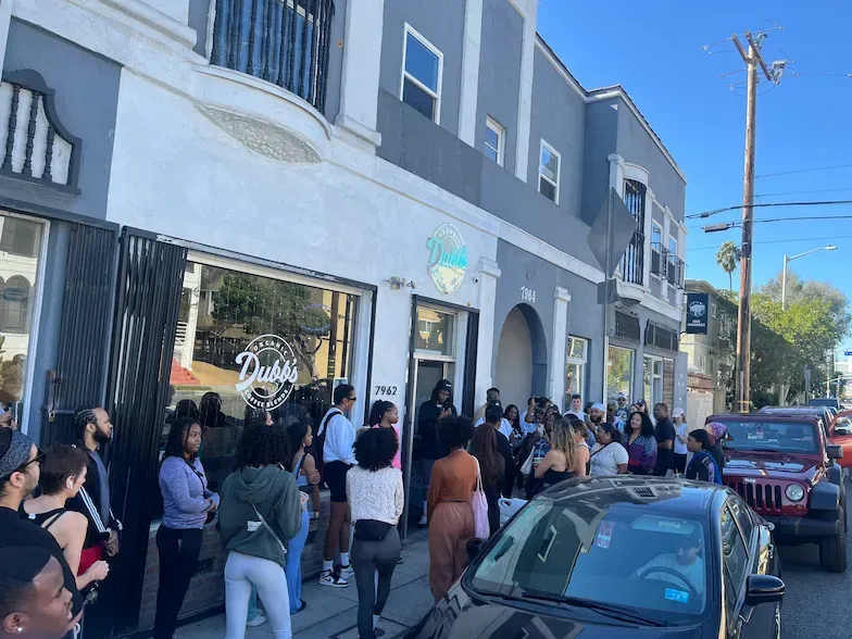 Popular Dubb's Coffee location drawing crowds in West Hollywood