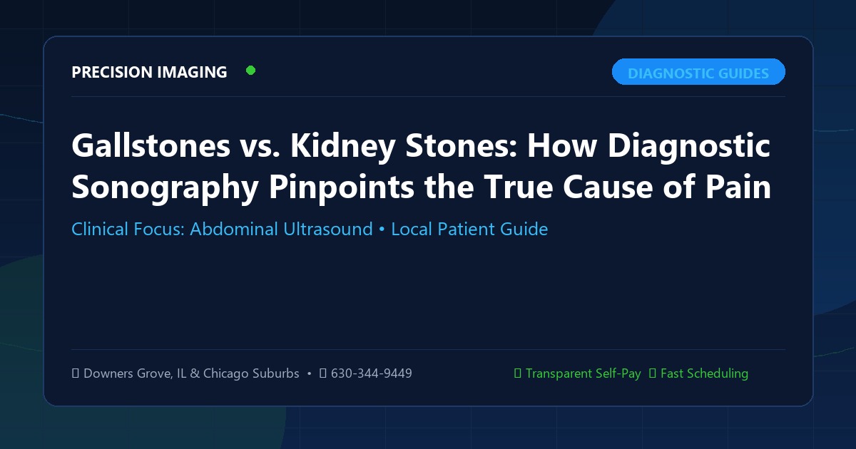 Gallstones vs. Kidney Stones: How Diagnostic Sonography Pinpoints the True Cause of Pain