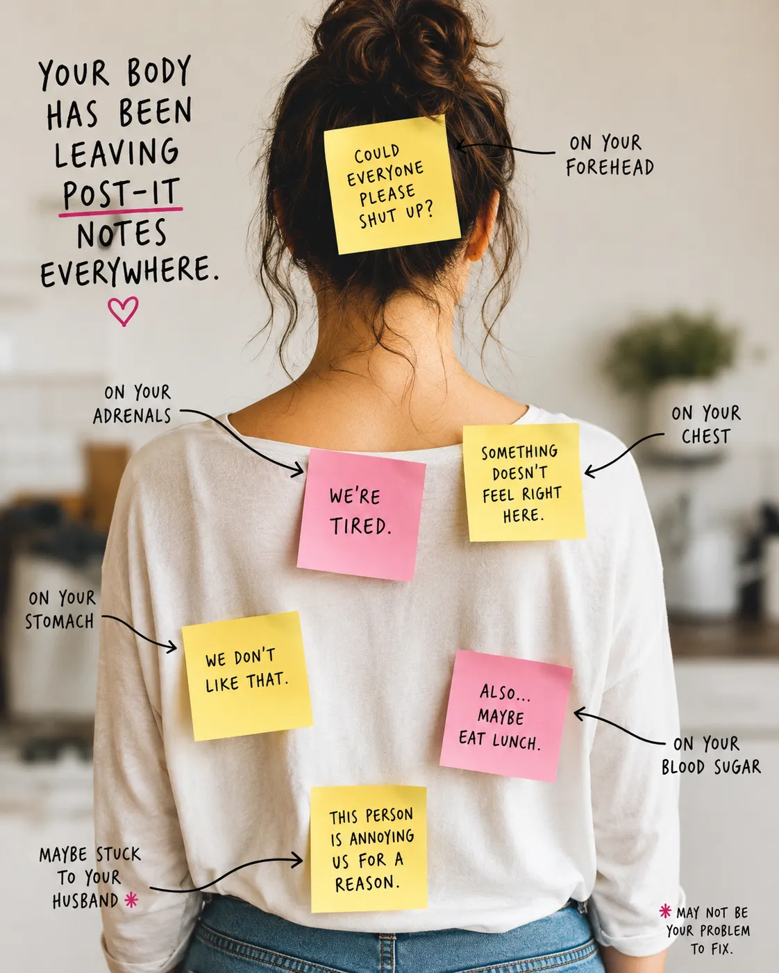 Your Body Has Been Leaving Post-it Notes Everywhere