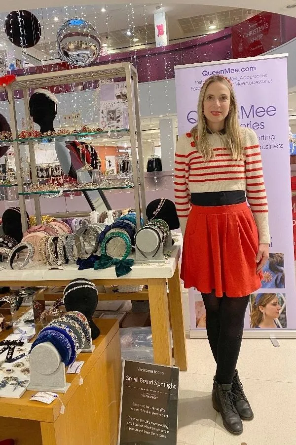 Amanda Waterstone John Lewis Pop Up Shop