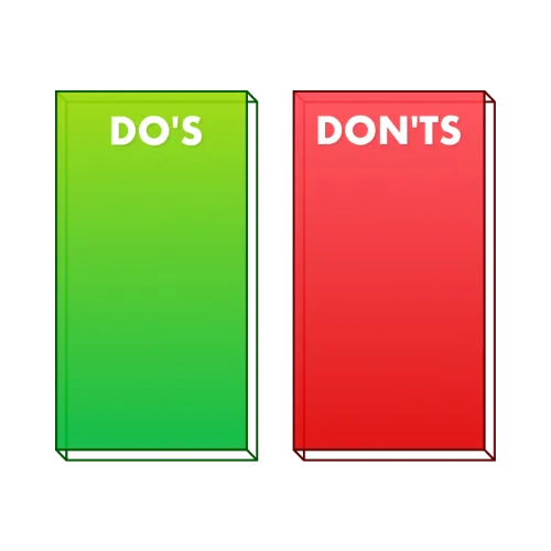 Level Up Mortgage | Mortgage Do And Do Not List